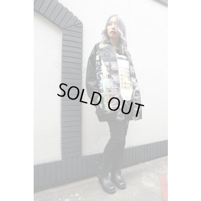 画像11:  Sale50%off  【ZIG UR IDOL】 "ELDER SKELTER" グラフィックブルゾン / ブラックリブ