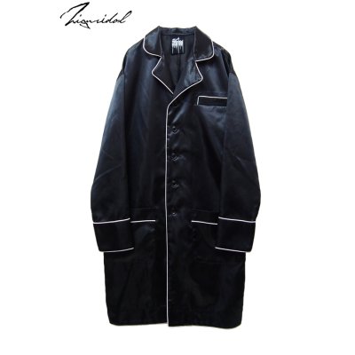 画像1: Sale30%off【ZIG UR IDOL】 「24 hours」 ミッドナイトロングジャケット / ブラック