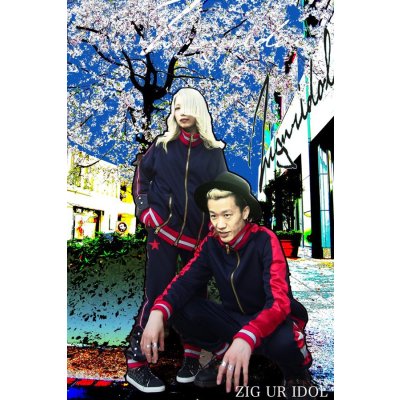 画像11: Sale50%off 【ZIG UR IDOL】 「24 hours」 トラックパンツ / "MODERN SOUVENIR" 