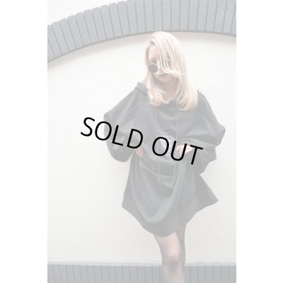 画像12: 【ZIG UR IDOL】 "3" 刺繍スーパービッグシルエットフーディ