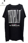 画像1: Sale50%off 【ZIG UR IDOL】 "ZIG UR IDOL 4 TEKNOPOLICE" ビッグTシャツ (1)