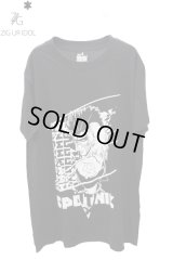 【ZIG UR IDOL × MARTIN DEGVILLE】 "DEG DEG SPUTNIK" ビッグTシャツ