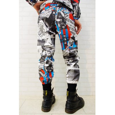 画像2: Sale30%off【ZIG UR IDOL × SIGUE SIGUE SPUTNIK】 "ULTRA VIOLENCE" ナイロントラックパンツ