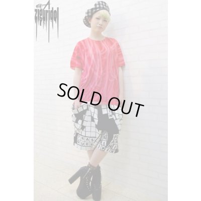 画像7: Sale【ZIG UR IDOL】 "MELTING KNIT" フルプリントカットソー
