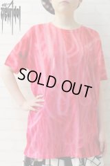 Sale【ZIG UR IDOL】 "MELTING KNIT" フルプリントカットソー