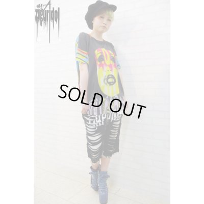 画像6: 【ZIG UR IDOL × DEAD OR ALIVE】 "NUKLEOPATRA" フルプリントカットソー