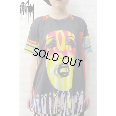 画像4: 【ZIG UR IDOL × DEAD OR ALIVE】 "NUKLEOPATRA" フルプリントカットソー