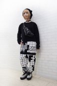 画像3: Sale50％off【ZIG UR IDOL】 "CROSSWORD BERLIN" 切り替えロング丈スウェットトップス (3)