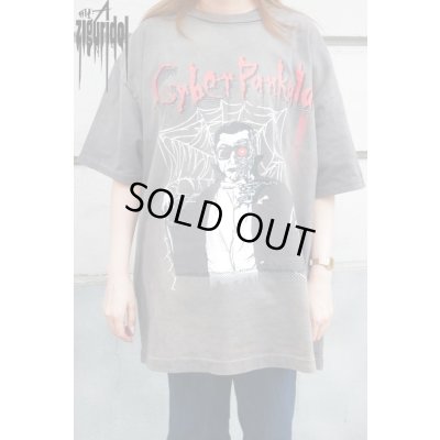 画像3: Sale50%off【ZIG UR IDOL】CyberPunkula tee -FADED, WASHED & CRACKED-