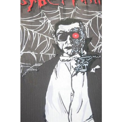 画像5: 【ZIG UR IDOL】CyberPunkula tee -FADED, WASHED & CRACKED-