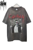 画像1: 【ZIG UR IDOL】CyberPunkula tee -FADED, WASHED & CRACKED- (1)