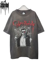 【ZIG UR IDOL】CyberPunkula tee -FADED, WASHED & CRACKED-