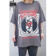 画像3: 【ZIG UR IDOL】EXCESS tee -FADED, WASHED & CRACKED-