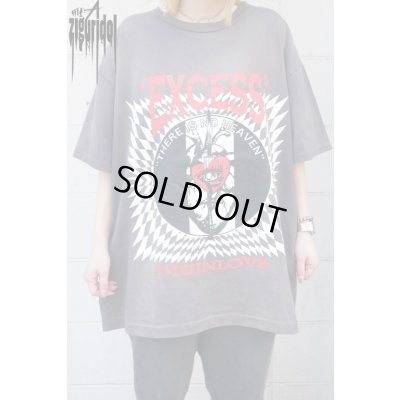 画像3: Sale50%off【ZIG UR IDOL】EXCESS tee -FADED, WASHED & CRACKED-