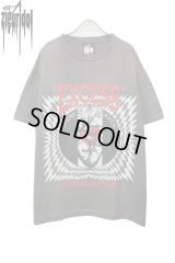 Sale50%off【ZIG UR IDOL】EXCESS tee -FADED, WASHED & CRACKED-