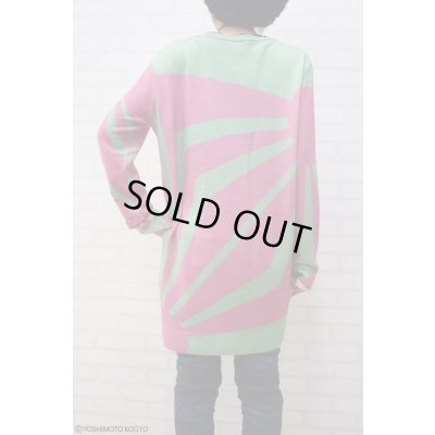 画像2: Sale30%off【野性爆弾・くっきー × ZIG UR IDOL】 "カミカゼクニコ" フルプリントニット
