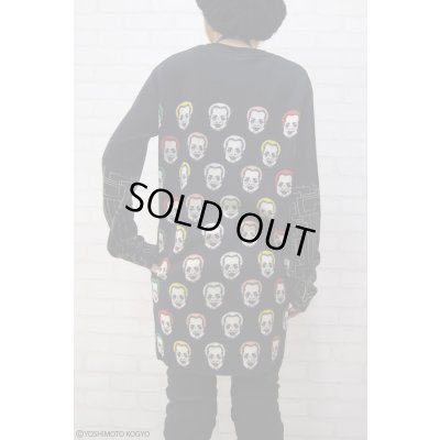 画像2: Sale50%off【野性爆弾・くっきー × ZIG UR IDOL】 "クニコイズム" フルプリントニット