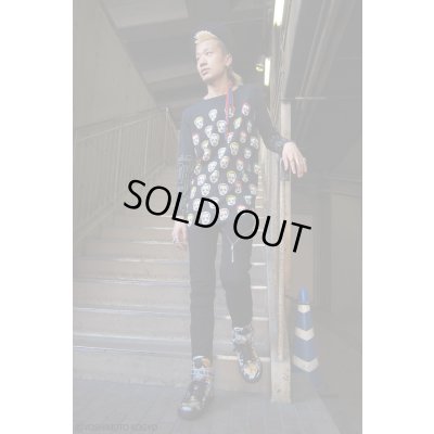 画像11: Sale50%off【野性爆弾・くっきー × ZIG UR IDOL】 "クニコイズム" フルプリントニット