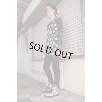 画像12: Sale50%off【野性爆弾・くっきー × ZIG UR IDOL】 "クニコイズム" フルプリントニット