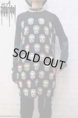 Sale50%off【野性爆弾・くっきー × ZIG UR IDOL】 "クニコイズム" フルプリントニット
