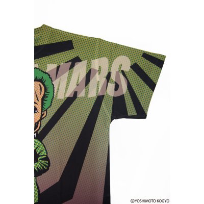 画像6: 【野性爆弾・くっきー × ZIG UR IDOL】 "クニコインマーズ" フルプリントカットソー / グリーン