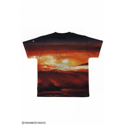 画像4: 【ZIG UR IDOL × 野性爆弾 くっきー】 "クニコインマーズ" フルプリントカットソー / ブルー