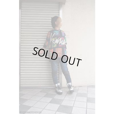 画像9: Sale30%off【野性爆弾・くっきー × ZIG UR IDOL】 "クニコミュージアム" フルプリントカットソー