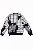 画像6:  Sale50%off  【ZIG UR IDOL】 "CROSSWORD BERLIN" スウェットトップス (6)