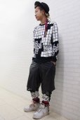 画像4:  Sale50%off  【ZIG UR IDOL】 "CROSSWORD BERLIN" スウェットトップス (4)