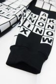 画像10:  Sale50%off  【ZIG UR IDOL】 "CROSSWORD BERLIN" スウェットトップス (10)