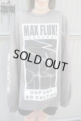 【ZIG UR IDOL】MAX FLUX long tee -FADED, WASHED & CRACKED-