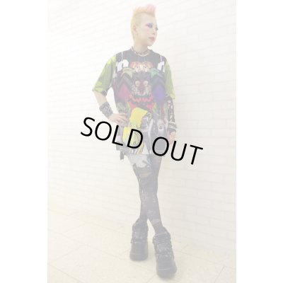 画像3: 【ZIG UR IDOL × 松本零士】  "バカ学博士" フルプリントタイツ