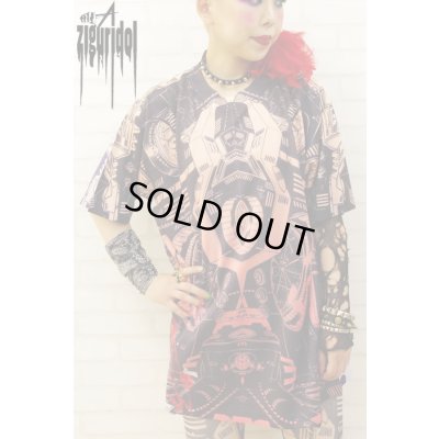 画像1: Sale50%off 【ZIG UR IDOL × 松本零士】 "アルカディアメカニック" フルプリントカットソー