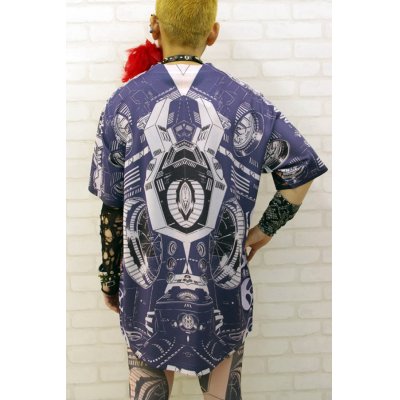 画像2: Sale50%off 【ZIG UR IDOL × 松本零士】 "アルカディアメカニック" フルプリントカットソー