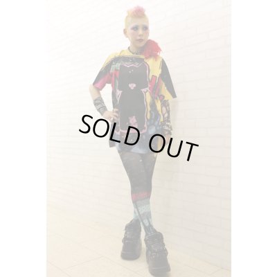 画像3: 【ZIG UR IDOL × 松本零士】  "フライングクロ" フルプリントタイツ