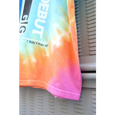 画像5: 【SADIY&KöZIY × ZIG UR IDOL】 ダルマプリントタイダイTシャツ / パステルマルチカラー