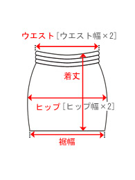 測り 方 幅 裾