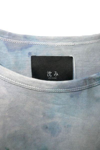 画像3: 【沈み】 "氷染(ブルーベース)" Tシャツ (3)