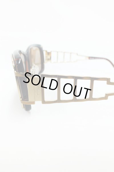 画像5: 【CAZAL】 ラティステンプルスクエアサングラス / レオパード (5)