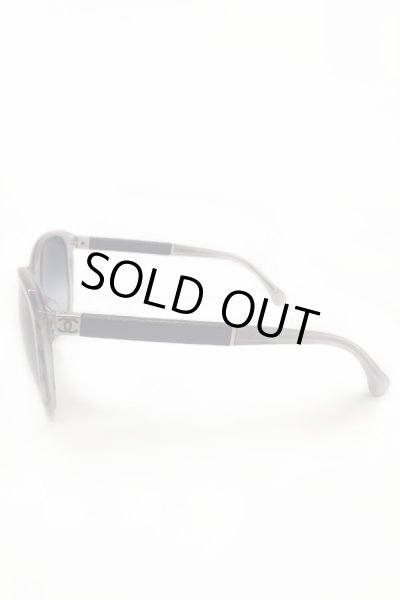 画像3: 【CHANEL】 キルティングテンプルサングラス / ストーングレー (3)