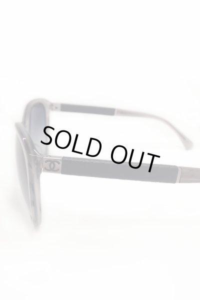 画像5: 【CHANEL】 キルティングテンプルサングラス / ストーングレー (5)