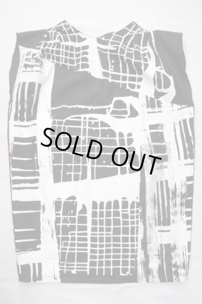 画像3: Sale30%off 【CHRISTIAN JOY】 "SUBWAY" ハンドプリントビッグシルエットカットソー (3)