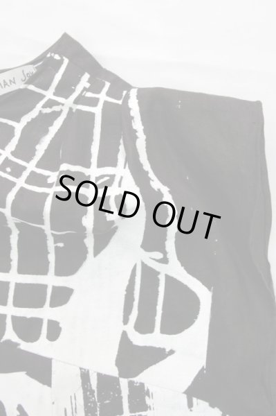 画像4: Sale30%off 【CHRISTIAN JOY】 "SUBWAY" ハンドプリントビッグシルエットカットソー (4)