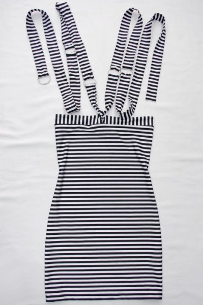 画像4: 80%off【CHRISTIAN JOY】 "CONEY ISLAND" ベルトチューブワンピース (4)