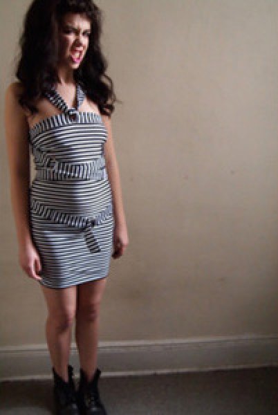 画像9: 80%off【CHRISTIAN JOY】 "CONEY ISLAND" ベルトチューブワンピース (9)