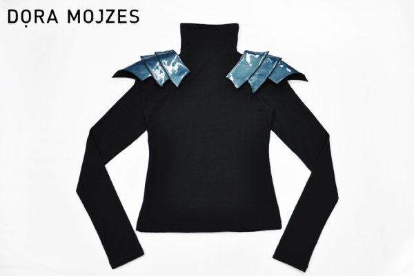 画像4: Sale50%off 【DORA MOJZES】 "NESTOR" ハイネックトップス (4)