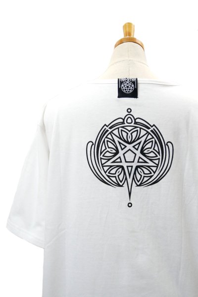 画像4: Sale30%off【FAR★STAR】 ピンストライプ変形ビッグカットソー / ホワイト  (4)
