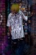 画像6: Sale30%off【FAR★STAR】 ピンストライプ変形ビッグカットソー / ホワイト  (6)