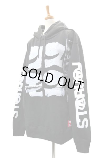 画像3: 【コスモス × FAR★STAR】 レトロビッグシルエットパーカー / ブラック (3)