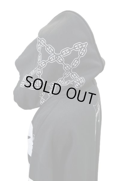 画像5: 【コスモス × FAR★STAR】 レトロビッグシルエットパーカー / ブラック (5)